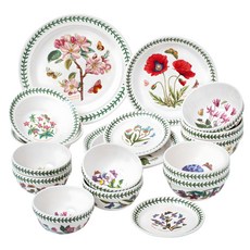 포트메리온 보타닉가든 5인조 홈 식기 세트 17p, 랜덤발송, 식기세트 6종, 1개