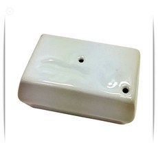 칠성당 사각연적도자기 1개 서예 용품