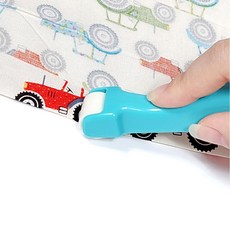 패치워크 시접룰렛 헤라룰렛 롤러 가름솔(손다리미), 1개, 민트색(랜덤)