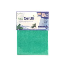 싹싹이 극세사 요술 항균 행주 그린, 24개