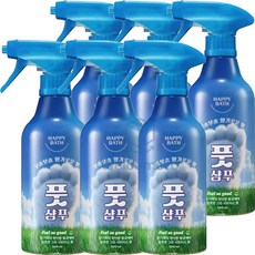 해피바스 필쏘굿 풋샴푸 500ml x6개 보송보송 향기로운 발