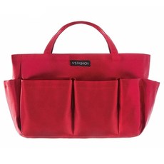 NEEDS 日本原裝進口袋中袋#6786含提帶收納包 - 多用途健身房溫泉化妝媽媽包, 波爾多紅