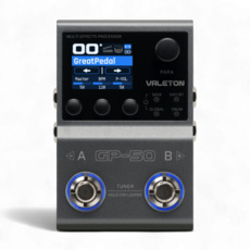 Valeton GP-50 迷你綜合效果器 藍牙 音訊介面 鼓機 Looper, 1個