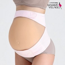 六甲村Mammy Village薄蟬翼超輕量彈力托腹帶，透氣舒適，孕婦專用，減輕腰背負擔