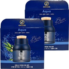 불스원 그라스 디퓨져블루 100ml 차량용방향제, 블루아쿠아, 2개
