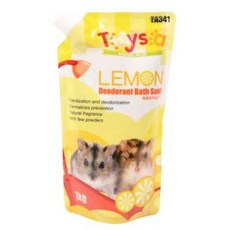 햄스터 목욕 레몬향 모래 1kg 소동물 고운모래 샤워_ 20267666EA