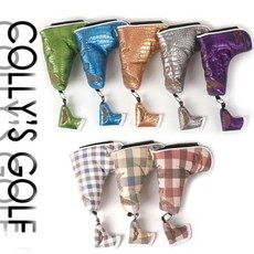 03 콜리스 골프채커버 퍼터커버 기역자 카바 헤드커버 17589ea 1(EA), 은색