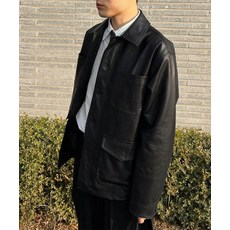 [인템포무드] 맨 워크재킷_블랙