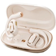 XINGRUIX 無線藍牙耳機，運動耳機，舒適穩固，輕巧便攜，音質清晰, 羽衣白|錘骨重低音|舒適穩固不掉, AirFit