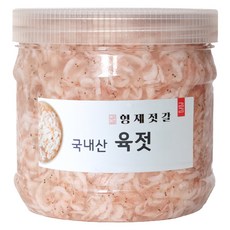 강경형제젓갈 국산 육젓 햇육젓 새우젓육젓, 500g, 1개