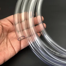 워터 펌프 튜브 투명 PVC 플라스틱 호스2 3 4 5 6 7 8 9 10 12 13 16 19 25 32mm 내경 투명 PVC 튜, 19 외경 12x내경 7mm, 01 1M, 01 Transparent
