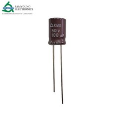 삼영콘덴서 전해콘덴서 50V 100UF KMG 105도