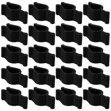 30pcs 클렌징 오일 병 펌프 액세서리 누출 방지 화장품 칼라 클립 로션 및 샴푸 잠금 장치 신제품, 02 black
