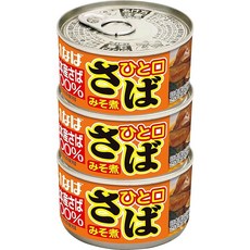 이나바 한입 고등어 된장 조림 3캔 (115g×3), 115g