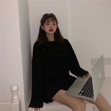 A+ 精選 長袖T恤 寬鬆百搭 打底衫 女春秋韓版新款