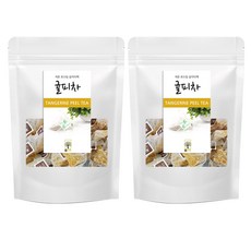 귤피차 25티백 숲으로허브 삼각티백, 25개입, 2개, 1g