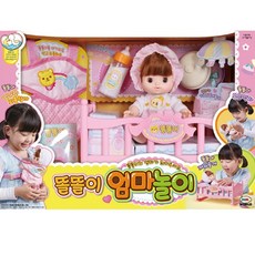 미미월드 똘똘이 인형 엄마놀이, 혼합색상, 1세트