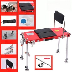 민물 낚시 의자 휴대용 좌대 접이식 소좌 간이 갯바위, 750 디럭스 세트