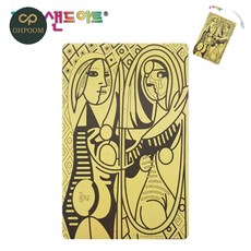 [픽커] 모래액자 만들기액자 모래액자만들기 샌드 아트 명화도안 거울앞의여인 중형 색모래 별매