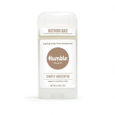 험블 Humble 데오드란트 무향 71g, 1개