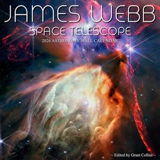 제임스 웹 망원경 2026 천문학 월 캘린더(12"x12") - NASA 프리미어 망원경의 이미지