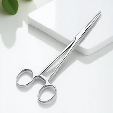 스테인레스 스틸 낚시 플라이어 가위 라인 커터 후크 리무버 집게 태클 곡선 팁 클램프 7 사이즈 도구, 08 18cm Staight