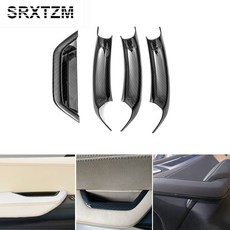 SRXTZM BMW 車門把手替換件 適用於 E70 E71 X3 X4 F25 F26, F25 F26碳纖維正駕駛四隻一組,S