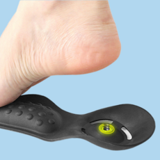 3초깔창 오다리 휜다리 x자다리 교정 신발 깔창, 2세트