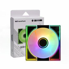 DARKFLASH DARKFLASH DM8 인피니티 120 ARGB PWM Reverse (블랙)