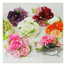 올리버하우스 아모로조 진주장미 꽃집게 1EA