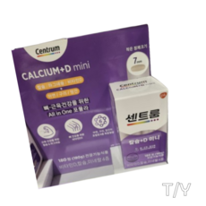 센트룸 칼슘 +D 미니 뼈 근육 건강을 위한 올인원 180g, 180정, 1개