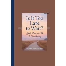 (영문도서)Is It Too Late to Wait?: God's Love for Us Is Everlasting Paperback, Independently Published, English, 9798275815733