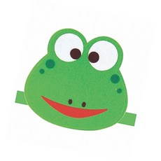 역할놀이머리띠 개구리 1개입 선생님 문화센터 헤어밴드