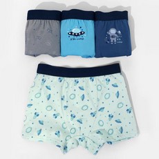 아트박스/프리미에팜 프리미에팜 남아용 면스판 아웃 밴드 드로즈 4매세트