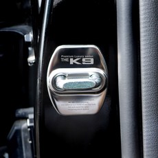 DC 더K9 크롬 도어 체커 스트라이커 레터링 호환 몰딩, 블랙(1p)