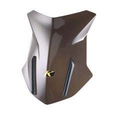 BMW R1250/R1200GS/ADV/LC水鳥改裝前擋風導流罩，加高風擋風鏡導流罩，提升騎行舒適度與安全性, 茶色風擋43cm高