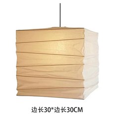 천장조명 한지 갓등 조명 무드등 거실 식탁등 램프 30cm)+18W 갓(흰색)+와이어(흰색, M. 사각형 30x30