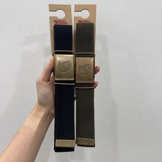 피엘라벤 25FW 남녀공용 등산벨트 캔버스 브라스 캐주얼 등산밸트 아웃도어, 단일사이즈, 4. 다크 올리브 (77297/633), 1개