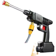 고압 세척기 세차기 분사기 하수구세척용 온트레일러 마당청소 충전식 140Bar 무선세차건