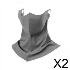 쿨링 선 프로텍티브 페이스 커버 통기성 아이스 실크 넥 게이터 스카프 하이킹 스포츠용, 1개