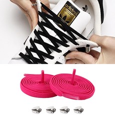 [인기상품] 매듭없는 신발끈_핑크