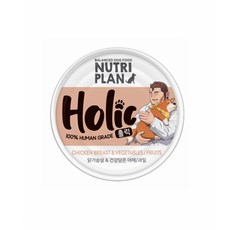 동원 뉴트리플랜 홀릭캔 2종 닭가슴살 & 참치, 닭가슴살&건강담은야채과일, 85g, 10개