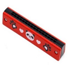 迷你口琴入門用禮物用推薦用 1入, 熊貓