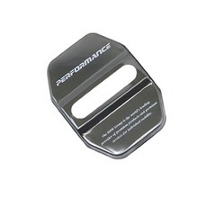 [주주파츠몰] BMW 5시리즈 도어스트라이커 잠금고리 보호 인테리어 커버 몰딩 G30 호환 용품, 블랙크롬