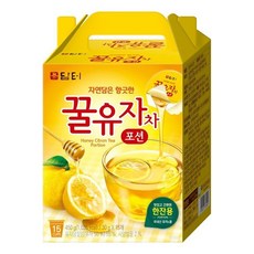 (무배)담터 꿀유자차 포션(15입) reo+21771pQ, 30g, 15개입, 1박스