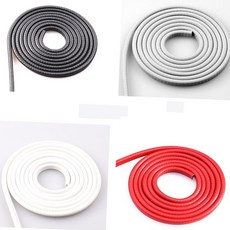 도어 가드 몰딩 자동차몰딩고무 자동차도어스트랩 자동차틈새몰딩, 03도어몰딩1M-레드