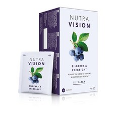 Nutra Tea 누트라 티 눈 건강 티백 빌베리 아이브라이트 함유, 2개