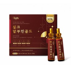 뉴일리 실크알부민골드, 1박스, 30회분