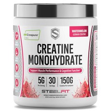 Steelfit 一水肌酸 5g 西瓜口味, 1個, 170g