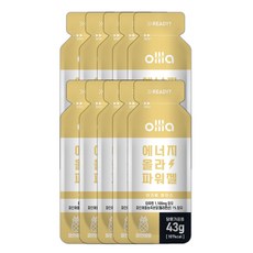 올라 아가베시럽 파워젤 10포, 1개, 430g